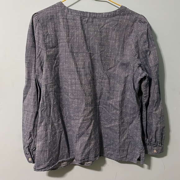 Talbots Petite Tunic Long Sleeved Shirt size l - Picture 5 of 6
